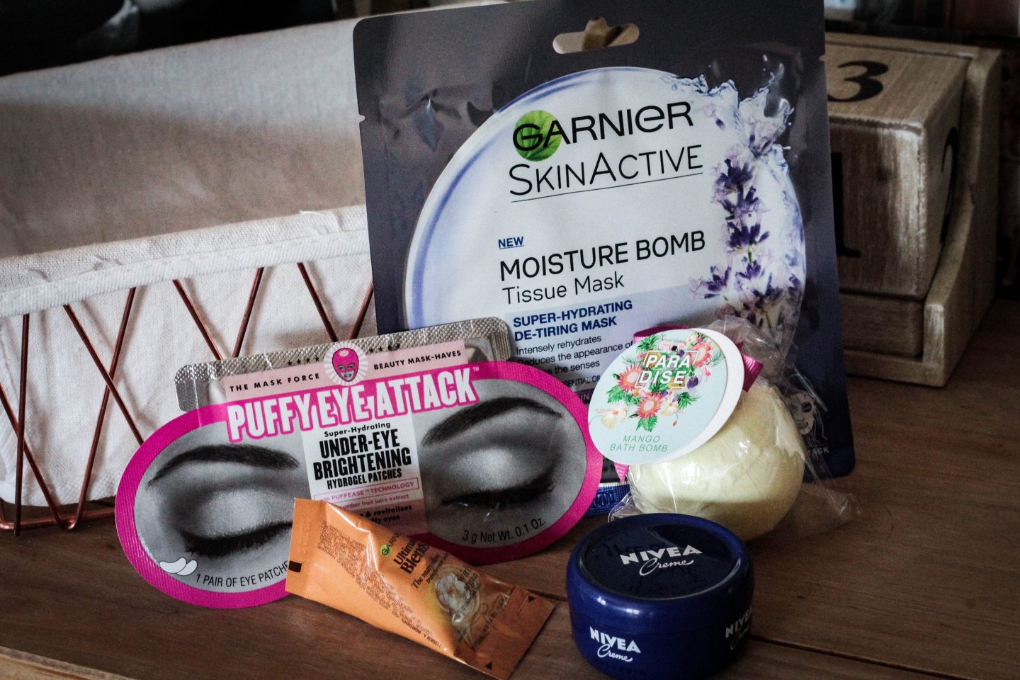 Pamper night products